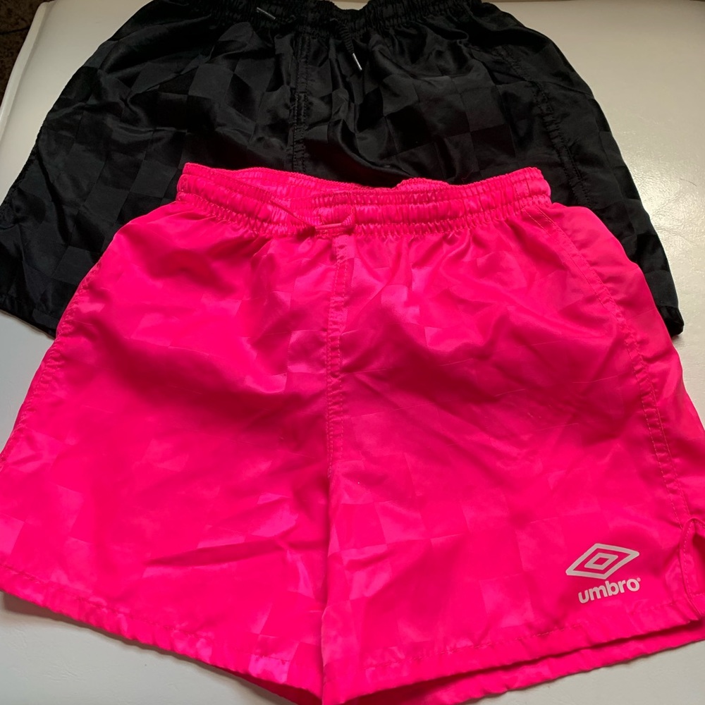 2 Pair Umbro Soccer Shorts
